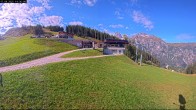 Archived image Webcam Top Station Ladurns gondola 13:00