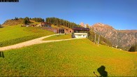 Archiv Foto Webcam Ladurns Gondelbahn Bergstation 11:00