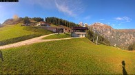 Archived image Webcam Top Station Ladurns gondola 13:00