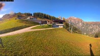 Archiv Foto Webcam Ladurns Gondelbahn Bergstation 13:00