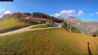 Archived image Webcam Top Station Ladurns gondola 13:00