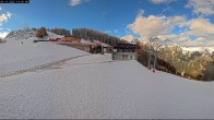 Archived image Webcam Top Station Ladurns gondola 13:00