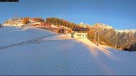 Archiv Foto Webcam Ladurns Gondelbahn Bergstation 09:00