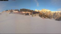 Archiv Foto Webcam Ladurns Gondelbahn Bergstation 09:00