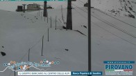 Archiv Foto Webcam Stilfser Joch: Blick auf die Gondel 09:00