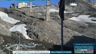 Archiv Foto Webcam Stilfser Joch: Blick auf die Gondel 19:00