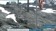 Archiv Foto Webcam Stilfser Joch: Blick auf die Gondel 13:00