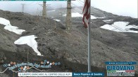 Archiv Foto Webcam Stilfser Joch: Blick auf die Gondel 19:00