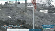 Archiv Foto Webcam Stilfser Joch: Blick auf die Gondel 13:00