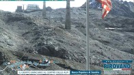 Archiv Foto Webcam Stilfser Joch: Blick auf die Gondel 13:00