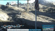 Archiv Foto Webcam Stilfser Joch: Blick auf die Gondel 17:00