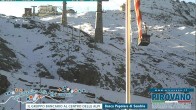 Archiv Foto Webcam Stilfser Joch: Blick auf die Gondel 07:00