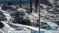 Archiv Foto Webcam Stilfser Joch: Blick auf die Gondel 15:00