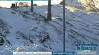Archiv Foto Webcam Stilfser Joch: Blick auf die Gondel 15:00