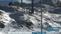 Archiv Foto Webcam Stilfser Joch: Blick auf die Gondel 13:00