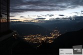 Archiv Foto Webcam Blick auf Meran 19:00
