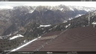 Archived image Webcam middle station alp Lusia, Trentino 11:00