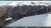 Archived image Webcam middle station alp Lusia, Trentino 09:00