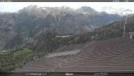 Archived image Webcam middle station alp Lusia, Trentino 13:00