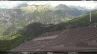 Archived image Webcam middle station alp Lusia, Trentino 13:00