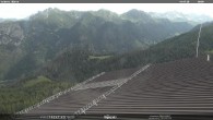 Archived image Webcam middle station alp Lusia, Trentino 09:00
