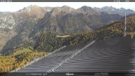 Archived image Webcam middle station alp Lusia, Trentino 09:00
