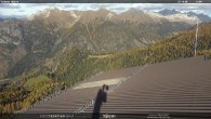 Archived image Webcam middle station alp Lusia, Trentino 13:00