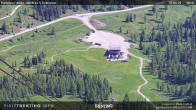 Archiv Foto Webcam Funivia Col Margherita 1874m. ü.NN. 09:00