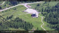 Archiv Foto Webcam Funivia Col Margherita 1874m. ü.NN. 09:00
