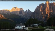 Archived image Webcam Torri del Vajolet - Val di Fassa 13:00