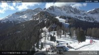 Archiv Foto Webcam Bergstation des Sesselliftes Pian Pecei-Pra Martin 13:00