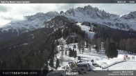 Archived image Webcam Top station of the Pian Pecei-Pra Martin chair lift 13:00