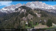 Archiv Foto Webcam Bergstation des Sesselliftes Pian Pecei-Pra Martin 09:00