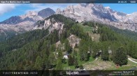 Archiv Foto Webcam Bergstation des Sesselliftes Pian Pecei-Pra Martin 09:00