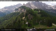 Archived image Webcam Top station of the Pian Pecei-Pra Martin chair lift 13:00