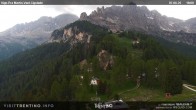 Archiv Foto Webcam Bergstation des Sesselliftes Pian Pecei-Pra Martin 17:00