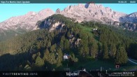 Archiv Foto Webcam Bergstation des Sesselliftes Pian Pecei-Pra Martin 05:00