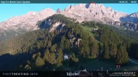 Archiv Foto Webcam Bergstation des Sesselliftes Pian Pecei-Pra Martin 05:00
