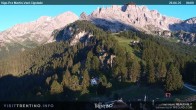 Archiv Foto Webcam Bergstation des Sesselliftes Pian Pecei-Pra Martin 05:00