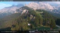 Archiv Foto Webcam Bergstation des Sesselliftes Pian Pecei-Pra Martin 06:00