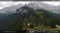 Archiv Foto Webcam Bergstation des Sesselliftes Pian Pecei-Pra Martin 13:00