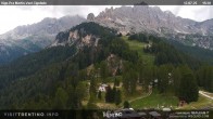 Archiv Foto Webcam Bergstation des Sesselliftes Pian Pecei-Pra Martin 15:00