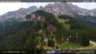 Archived image Webcam Top station of the Pian Pecei-Pra Martin chair lift 13:00