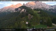 Archiv Foto Webcam Bergstation des Sesselliftes Pian Pecei-Pra Martin 05:00