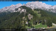 Archiv Foto Webcam Bergstation des Sesselliftes Pian Pecei-Pra Martin 09:00