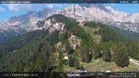 Archiv Foto Webcam Bergstation des Sesselliftes Pian Pecei-Pra Martin 09:00