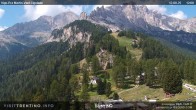 Archiv Foto Webcam Bergstation des Sesselliftes Pian Pecei-Pra Martin 11:00