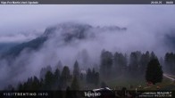 Archived image Webcam Top station of the Pian Pecei-Pra Martin chair lift 05:00