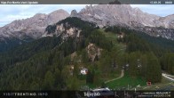 Archived image Webcam Top station of the Pian Pecei-Pra Martin chair lift 07:00
