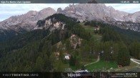 Archiv Foto Webcam Bergstation des Sesselliftes Pian Pecei-Pra Martin 08:00